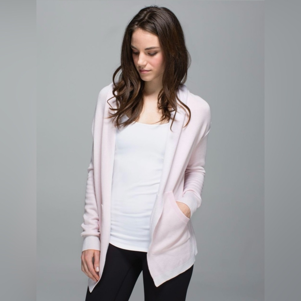 Lululemon - Cabin Yogi Reversible Wrap Open Front Cardigan
